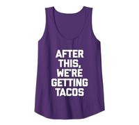 After This, We're Getting Tacos Camiseta divertida diciendo taco Camiseta sin Mangas