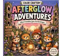 Afterglow Adventures: A Cute & Cozy Post-Apocalyptic Coloring Book Filled with Friendship, Hope, Imagination, and Whimsical Animal Adventures