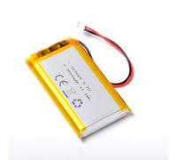AFTERTECH 103665 3000 mAh 3 Ah 65 x 36 x 10 mm Celda polímero de Litio lipo 3,7 V 3,7 V Recargable con BMS y Conector JST PHR 02 M4E1