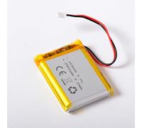 AFTERTECH 104050 2500 mAh 2,5 Ah 50 x 40 x 10 mm Celda polímero de Litio lipo 3,7 V 3,7 V Recargable con BMS y Conector JST PHR 02 M4C1