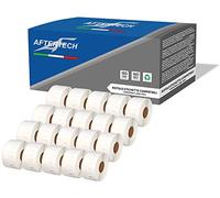 Aftertech 20 rollos de etiquetas adhesivas compatibles 99012 36 x 89 mm (260 etiquetas/rollo = 5200 totales) para Dymo LabelWriter Seiko SLP etiquetadoras impresoras S0722400 20x99012