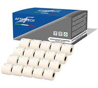 Aftertech 20 rollos de etiquetas adhesivas compatibles 99015 54 x 70 mm (320 etiquetas/rollo = 6400 totales) para Dymo LabelWriter Seiko SLP etiquetadoras impresoras S0722440 20 x 99015
