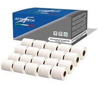 Aftertech 20 x 99019 59 x 190 mm Rollos de etiquetas adhesivas compatibles (110 etiquetas/rollo = 2200 totales) para Dymo LabelWriter Seiko SLP etiquetadoras impresoras S0722485 20x99019