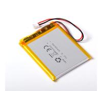 AFTERTECH 505060 2000 mAh 2 Ah 60 x 50 x 5 mm Celda polímero de Litio lipo 3,7 V 3,7 V Recargable con BMS y Conector JST PHR 02 M4A1