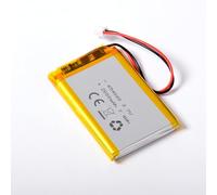 AFTERTECH 654060 2000 mAh 2 Ah 60 x 40 x 6,5 mm Celda polímero de Litio lipo 3,7 V 3,7 V Recargable con BMS y Conector JST PHR 02 M4B1