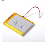 AFTERTECH 955465 5000 mAh 5 Ah 65 x 54 x 9,5 mm Celda polímero de Litio lipo 3,7 V 3,7 V Recargable con BMS y Conector JST PHR 02 M4R1