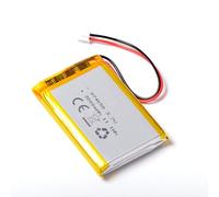 AFTERTECH 974058 3000 mAh 3 Ah 58 x 40 x 9,7 mm Celda polímero de Litio lipo 3,7 V 3,7 V Recargable con BMS y Conector JST PHR 02 M4F1