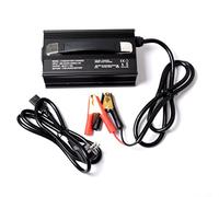 AFTERTECH Cargador de batería de 24 V (29,2 V) 25 A para baterías LIFEPO4 litio hierro fosfado pila cargador CHARGER H2C2