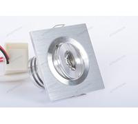 Aftertech® MINI FOCOS LED EMPOTRADOS CUADRADOS 1x3w 30 ° BLANCO CÁLIDO REGULABLE D3D1