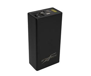 AFTERTECH Mini UPS Power Bank, paquete de batería de litio Li-Ion 24 V, 5000 mAh, 130 Wh + salida 12 V y USB H1C4