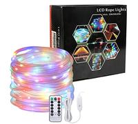 Afufu LED Luz Guirnalda Exterior USB 20M con 200leds, Mangueras Luces Led RGB, Cadena de Luces LED Colores, Temporizador, Resistente al agua, para jardín, navidad etc