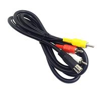 AFUNTA Cable de conexión RCA estándar AV de 6 pies para Sega Genesis 2 y 3