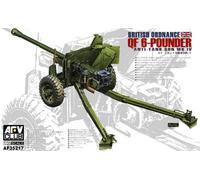 AFV CLUB 35217-1/35 British 6Pdr Anti-tank Gun Mk.iv - Nuevo