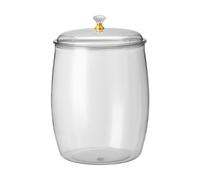 AFXGUSD Caja de Almacenamiento con Tapa Hermética para Té, Aperitivos, Cereales Y Bodas, 17.5 Litros, tal como se describe