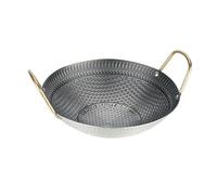 AFXGUSD Sartén para Saltear Olla Multifuncional para Fondo Redondo Olla Caliente India para Cocinar Al, Guisar, Diámetro 26cm, Individual