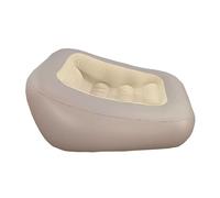 AFXGUSD Silla de Camping Hinchable, Sofá Cama Hinchable Plegable para Senderismo, Ideal para IR Al Cine, Festivales de Música Y Excursiones Al Aire Libre, Gris