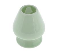 AFXGUSD Soporte de Cerámica para Matcha Que Protege La Integridad Del Matcha, 7,5 X 6,5 Cm, Verde