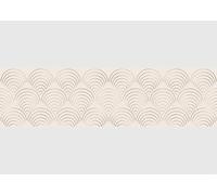 AG Design AWB 8464 - Cenefa autoadhesiva de mosaico de pavo real beige | impermeable decoración para paredes, muebles, papel pintado, revestimientos de paredes y puertas, lámina | ancho 500 cm x alto