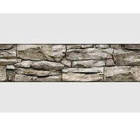 AG Design AWB 8474 - Cenefa autoadhesiva de mampostería de piedra, resistente al agua, decoración para paredes, muebles, papel pintado, revestimientos de paredes y puertas, lámina | ancho 500 cm x