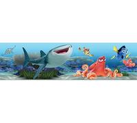 AG Design - Borde de Papel Pintado de Disney - Autoadhesivo - Disney Le Monde de Nemo - Vinilo Adhesivo - 0.14 x 5 m - WBD 8074