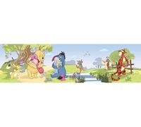 AG Design - Borde de Papel Pintado de Disney - Autoadhesivo - Disney Winnie The Pooh - Vinilo Adhesivo - 0.10 x 5 m - WBD 8080