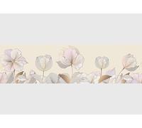 AG Design Cenefa autoadhesiva de flores, AWB 8430, resistente al agua, decoración para paredes, muebles, papel pintado, revestimientos de paredes y puertas, lámina, multicolor, ancho 500 cm x alto