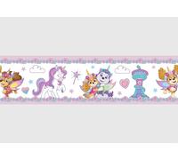 AG Design Cenefa autoadhesiva de la Patrulla Canina, AWBD 8032, resistente al agua, decoración de pared para niños y niñas, multicolor, ancho 500 cm x alto 13,8 cm