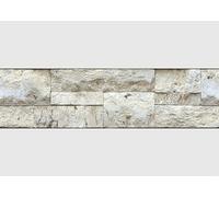 AG Design Cenefa autoadhesiva de ladrillo beige AWB 8472 | resistente al agua decoración para paredes, muebles, papel pintado, revestimientos de paredes y puertas, lámina | ancho 500 cm x alto 13,8 cm