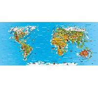 AG Design FTNH 2731 Mural Fotográfico para La Pared, Multicolor, 202 X 90