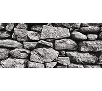 AG Design - Mural fotográfico para la Pared - No Tejido - Piedras Negras - Papel Pintado fotográfico - Póster Gigante de Pared - 202 x 90 cm - 1 Parte - FTNH 2720