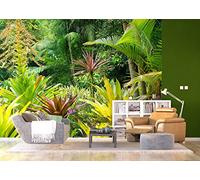 AG Design - Mural fotográfico para la Pared - No Tejido - Selva Profunda - Papel Pintado fotográfico - Póster Gigante de Pared - 360 x 270 cm - 4 Partes - FTNXXL 2490