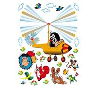 AG Design - Pegatinas para la Pared - Autoadhesivo - Little Mole - Vilino Decorativo - 65 x 85 cm, 1 Parte - DK 2305