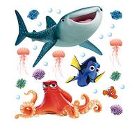 AG Design - Pegatinas para la Pared Disney - Autoadhesivo - Disney Le Monde de Nemo - Vilino Decorativo - 30 x 30 cm, 1 Parte - DKs 1097