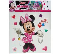 AG Design - Pegatinas para la Pared Disney - Autoadhesivo - Disney Minnie Mouse - Vilino Decorativo - 30 x 30 cm, 1 Parte - DKs 1084