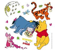 AG Design - Pegatinas para la Pared Disney - Autoadhesivo - Disney Winnie The Pooh - Vilino Decorativo - 30 x 30 cm, 1 Parte - DKs 1086