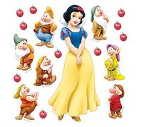AG Design - Pegatinas para la Pared Disney - Autoadhesivo - Princesas Disney Disney - Vilino Decorativo - 30 x 30 cm, 1 Parte - DKs 1083