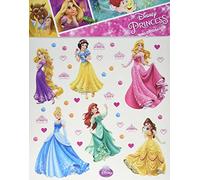AG Design - Pegatinas para la Pared Disney - Autoadhesivo - Princesas Disney Disney - Vilino Decorativo - 30 x 30 cm, 1 Parte - DKs 1080