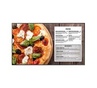 AG Neovo QM-65 - Monitor Digital Signage 4K UHD de 165 cm/65", 3840x2160, VA, 5 ms, 350 cd/m², DisplayPort, 4x HDMI, VGA, USB, Altavoces, Negro