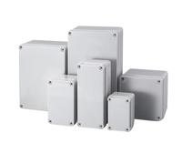AG Series Plastic ABS Junction Box Screw Cable Waterproof Junction Box IP65 Outdoor Electrical Junction Box Enclosure (140x170x95mm)