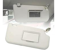 AGALUS Visera Parasol Interior para Ford Focus 2012-2018, Delantero Parabrisas Protección Solar Coche Izquierdo Derecho Lado Conductor Pasajero con Espejo, Gris,Without-Light- Right