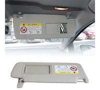 AGALUS Visera Parasol Interior para Golf 7 MK7 Jetta Passat B8 CC T-Cross T-Roc E-Golf 2013-2021, Delantero Parabrisas Protección Solar Coche Izquierdo Derecho Lado, Grey- Right