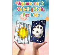 Agamograph Coloring Book For Kids: Create You Own Agamograph Art | Color in the drawings, Cut out and fold | The pictures will appear and disappear depending on which way you view it!