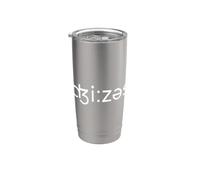 Agape Cristiana Fe Dios Religiosa Escritura Griega Religión Vaso térmico de acero inoxidable de doble pared