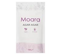 Agar Agar en polvo - Ideal para cocinar, sustituto vegano de la gelatina - Origen España - Producto natural 100g. Envase Doypack zip