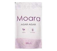 Agar Agar en polvo - Ideal para cocinar, sustituto vegano de la gelatina - Origen España - Producto natural 500g. Envase Doypack zip