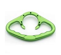 Agarraderas Pasajero De Motocicleta Barra De Agarre Tanque Apoyabrazos para para Ninja 250 500 ZX11 ZXR400 ZXR750 ZRX1100 Manija Tanque pasajeros(Verde)