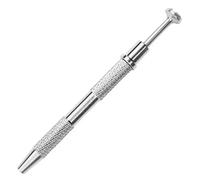 Agarrador de bolas perforadoras 5 Pinzas Profesionales De 4 Garras For Extraer Piezas Precisión Joyería, Extractor Componentes Electrónicos(Silvery)