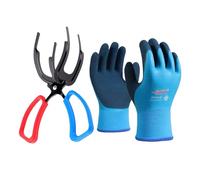 Agarrador De Peces - Pinzas de Metal para Control con Garra y Mordaza,Sujetador Multifuncional para Pescado | para Pesca en Agua Salada, Agua Dulce, Hielo, Bote, Kayak, Captura de Cangrejos y