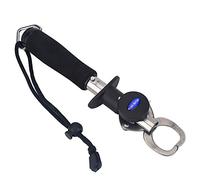 Agarrador de Pescado Agarrador de Pescado Sujetador de Pescado con Cinta de Medir de 1M 15KG Balanza de Pesar Herramienta de Pesca con Balanza de Peso