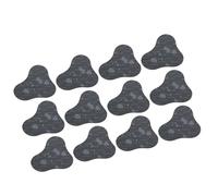 Agarrador del Cojín de la Alfombra, Paquete de 12 Cintas Antideslizantes para Alfombras. Almohadillas de Alfombra Antideslizantes de Doble Cara, Agarraderas para Alfombras con